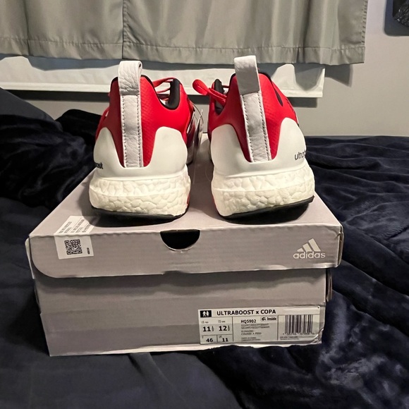 NEW Adidas New York Red Bulls Ultraboost DNA X Copa shoes, size 11.5 - Picture 2 of 10